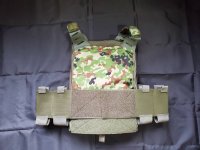 受注生産◆ウクライナ軍日本人義勇兵仕様 当店オリジナル品プレートキャリア新品