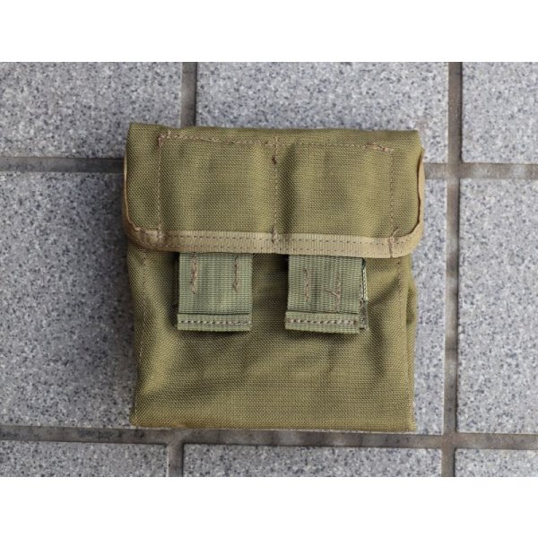 画像1: イーグル アリスクリップ式50口径弾ポーチ カーキ新品