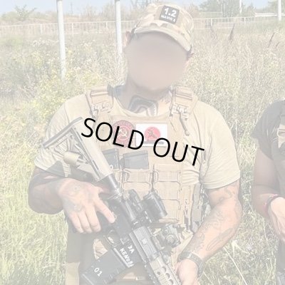 画像6: ウクライナ軍日本人義勇兵使用タイプ◆忍者部隊用フラッグパッチ フルカラー品2種セット新品