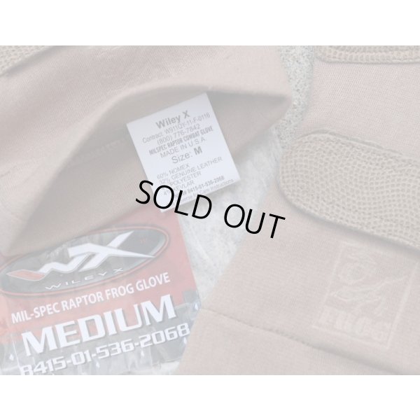 画像3: 米軍 米海兵隊ワイリーX FROGコンバットグローブ タンMEDIUM新品