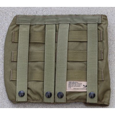 画像2: 米軍イーグルSFLCS V.2ガスマスクポーチ カーキ新品