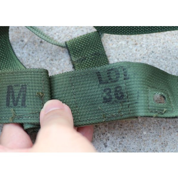 画像3: 米軍PASGT(フリッツヘルメット)ヘッドサスペンションOD MEDIUM新品