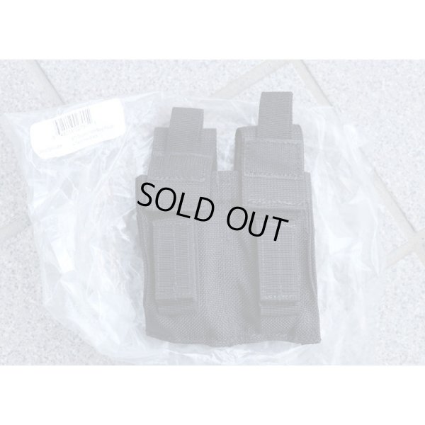 画像2: ブラックホーク ベルトループ式ダブルピストルマガジンポーチ黒 新品
