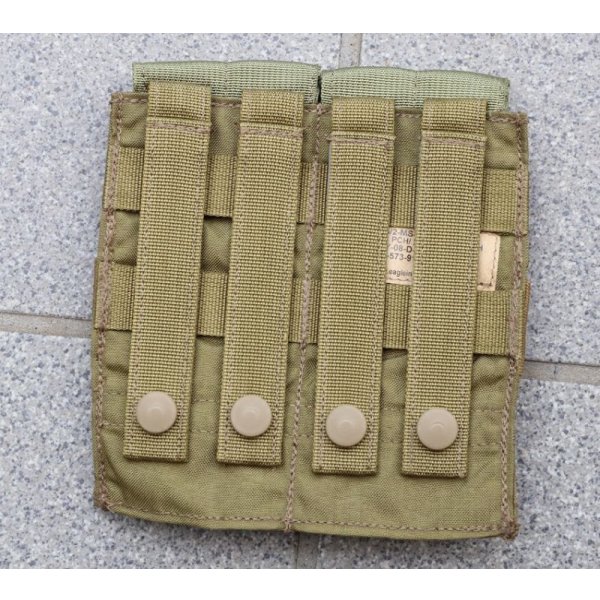 画像2: 米軍イーグルSFLCS V.2ダブルマガジンポーチ カーキ新品