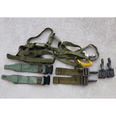 画像6: 米軍イーグル パラシュートドロップバッグ ウッドランド迷彩/グレーMEDIUM新品