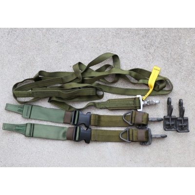 画像5: 米軍イーグル パラシュートドロップバッグ ウッドランド迷彩/グレーMEDIUM新品