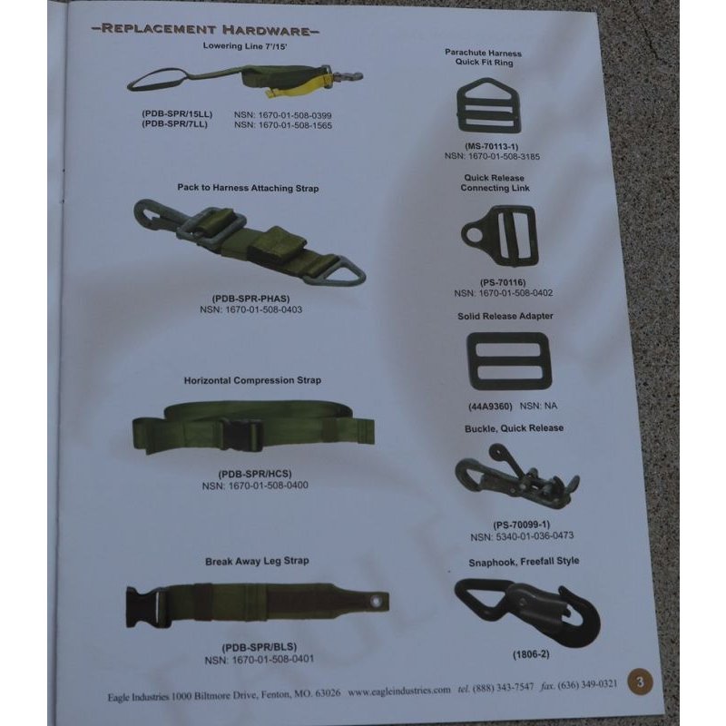 画像11: 米軍イーグル パラシュートドロップバッグ ウッドランド迷彩/グレーMEDIUM新品