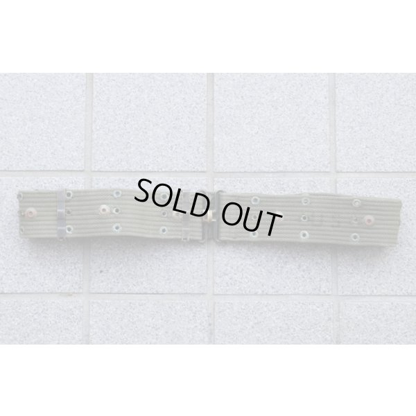 画像1: 米軍ベトナム戦争 米海兵隊M1961ピストルベルト初期型MEDIUM