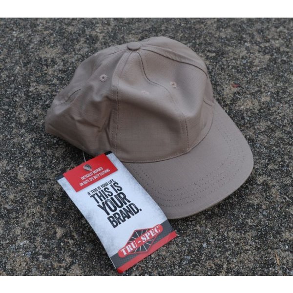 画像1: TRU-SPECベースボールキャップ カーキ新品