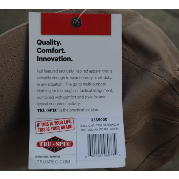 画像5: TRU-SPECベースボールキャップ カーキ新品