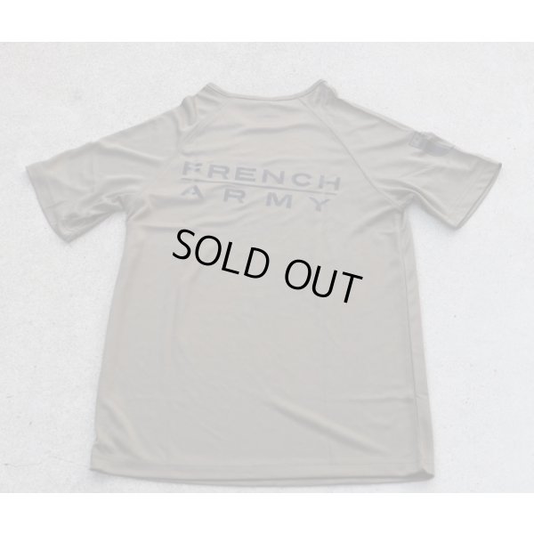 画像2: フランス外人部隊日本人兵士放出アレス製フランス陸軍Tシャツ カーキSMALL新品