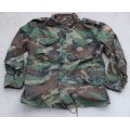 クロアチア軍M65型フィールドジャケット ウッドランド迷彩52