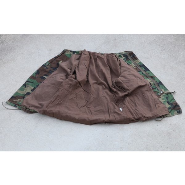 画像3: クロアチア軍M65型フィールドジャケット ウッドランド迷彩52