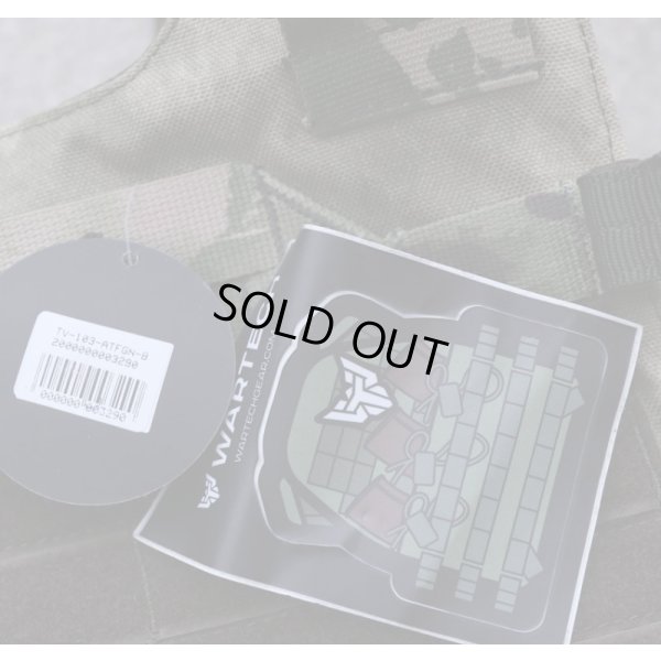 画像5: WARTECH TV-103プレートキャリアA-TACS FG迷彩サイズB新品