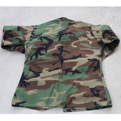 画像2: サウジアラビア軍 空軍プロパーBDUジャケット ウッドランド迷彩MEDIUM-LONG新品