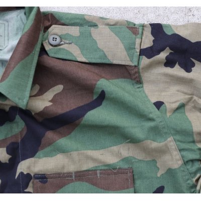 画像3: サウジアラビア軍 空軍プロパーBDUジャケット ウッドランド迷彩MEDIUM-LONG新品