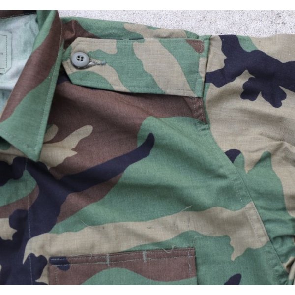 画像3: サウジアラビア軍 空軍プロパーBDUジャケット ウッドランド迷彩MEDIUM-LONG新品