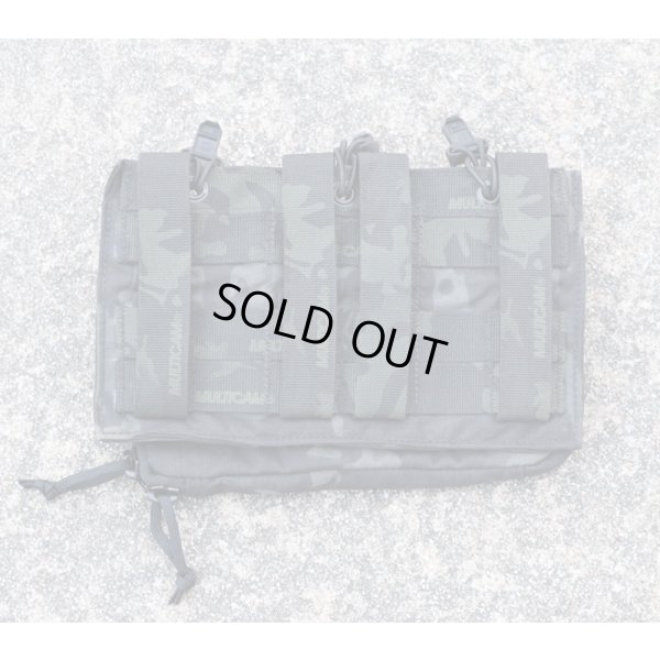 画像2: LBX-4020Uユーティリティ・マガジンポーチMULTICAM BLACK迷彩 新品