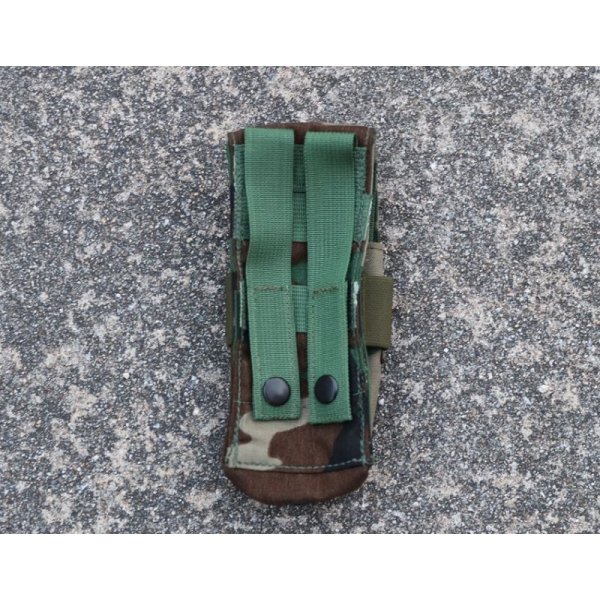 画像2: LBT-9010Aシングルマガジンポーチ ウッドランド迷彩 新品