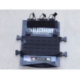ブラックホークFoundationシリーズ カンガルーマガジンポーチ付きMOLLEプラカード黒 新品