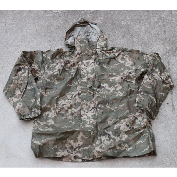 画像2: ウクライナ軍日本人義勇兵放出ウクライナ軍レインスーツ上下セットMM14迷彩MEDIUM-REGULAR