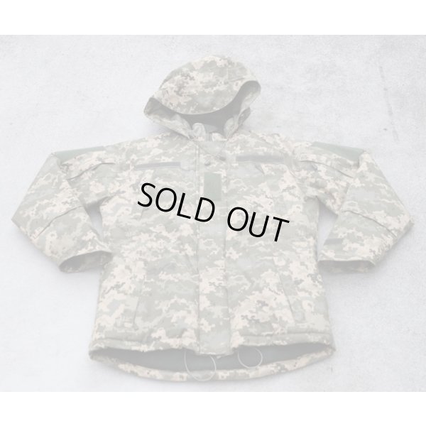 画像2: ウクライナ軍日本人義勇兵放出ウクライナ軍 防寒服上下セットMM14迷彩46-2