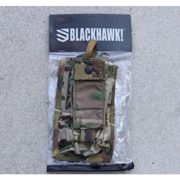 画像1: ブラックホークSTRIKE MBITRラジオポーチMULTICAM迷彩 新品