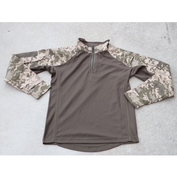 画像1: ウクライナ軍日本人義勇兵放出ウクライナ軍コンバットシャツMM14迷彩44