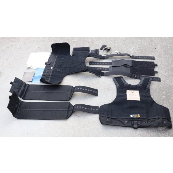 画像3: 米軍?米沿岸警備隊?イーグルLAND (MC)CIRASボディアーマー黒SMALL新品