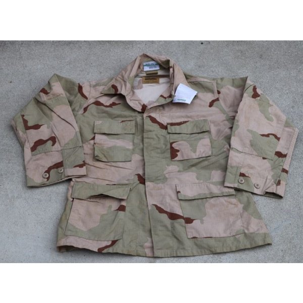 画像1: 米軍DCU(3Cデザート迷彩BDU)ジャケット防虫仕様MEDIUM-REGULAR