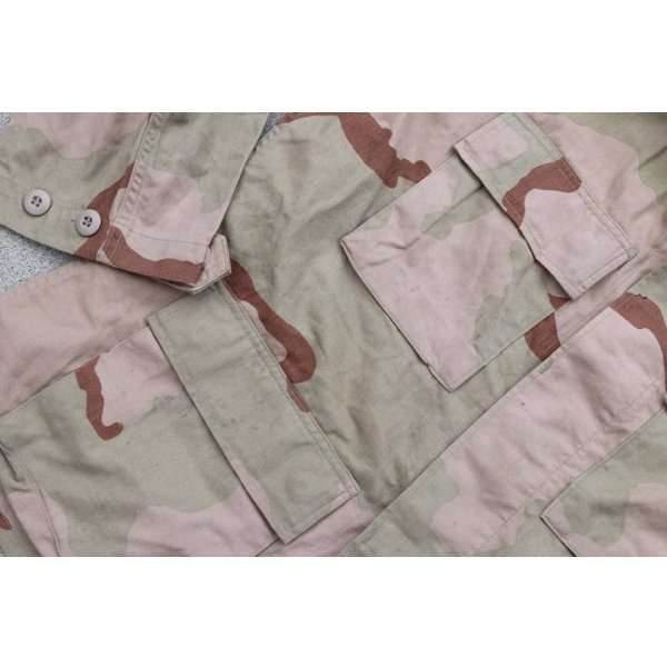 画像5: 米軍DCU(3Cデザート迷彩BDU)ジャケット中期型MESIUM-SHORT米空軍曹長パッチ付き