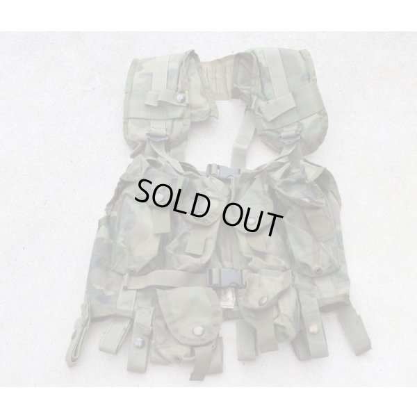 画像1: 米軍放出H&S Supureme Protector LBVタクティカルベスト ウッドランド迷彩