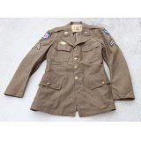 第二次世界大戦 米軍 制服ジャケットAAF対空砲兵伍長パッチ付き36R