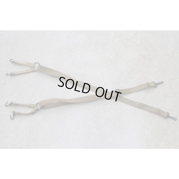 画像1: 第二次世界大戦〜ベトナム戦争 米軍 米海兵隊M1941サスペンダー カーキ