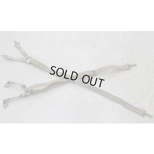 画像2: 第二次世界大戦〜ベトナム戦争 米軍 米海兵隊M1941サスペンダー カーキ