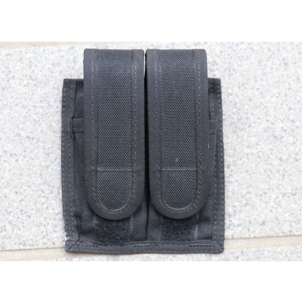 画像1: 米法執行機関放出アンクルマイクス デューティダブルピストルマガジンポーチ