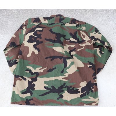画像2: クロアチア軍 戦闘服シャツ ウッドランド迷彩サイズ40