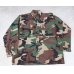 画像1: クロアチア軍 戦闘服シャツ ウッドランド迷彩サイズ40 (1)