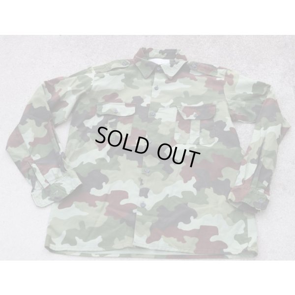 画像1: ユーゴスラヴィア軍・セルビア軍 戦闘服シャツM93迷彩