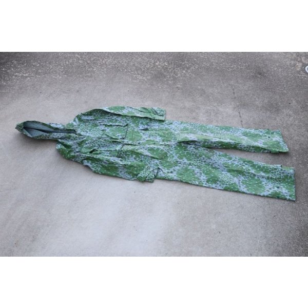 画像1: ブルガリア軍カバーオール フロッグスキン迷彩