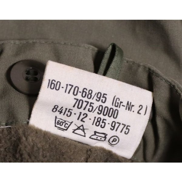 画像6: ドイツ連邦軍(西ドイツ軍)フィールドパンツOD Gr-Nr.2