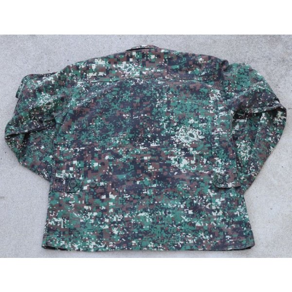 画像2: フィリピン軍 海軍海兵隊 戦闘服ジャケットPHILMARPAT迷彩 徽章付