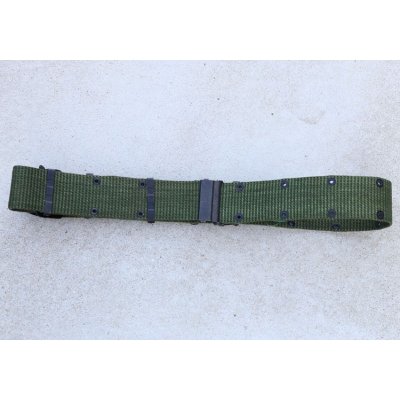 画像2: タイ軍?ピストルベルトLARGE DAVISバックル使用品