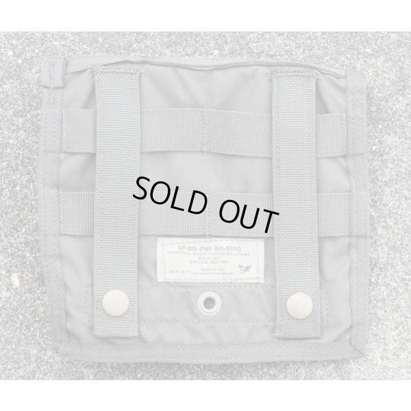 画像2: 米軍放出イーグル フラッシュライトポーチ付きアドミンポーチRG(500Dナイロン製)