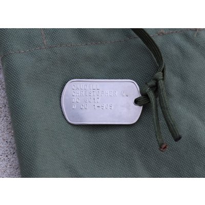 画像3: 米軍ナイロン製ダッフルバッグ第82空挺師団第505歩兵連隊第1大隊D中隊使用品