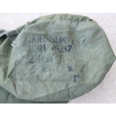 画像3: 米軍ナイロン製ダッフルバッグ第1歩兵師団第201旅団支援大隊使用品