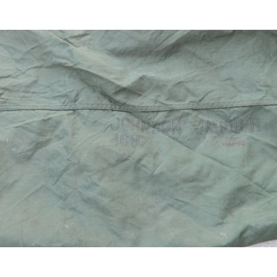 画像4: 米軍ナイロン製ダッフルバッグ第1歩兵師団第201旅団支援大隊使用品