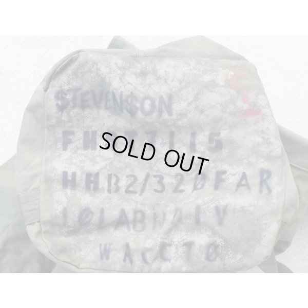 画像3: 米軍ナイロン製ダッフルバッグ第101空挺師団第320野戦砲兵連隊第2大隊使用品