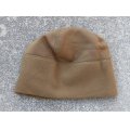 米軍 米海兵隊ポーラテックフリースキャップCB（コヨーテブラウン）LARGE/X-LARGE新品