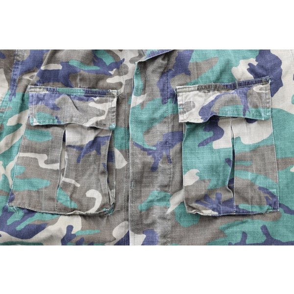 画像3: 米軍ERDL RDF(LC-1)リーフ迷彩ジャケットX-SMALL-SHORT(LC-1リーフ生地使用品)